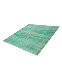 Grün Türkei Vintage Teppich 196 x 196 cm - view 1