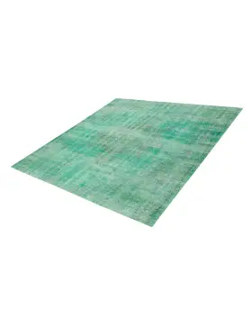 Grün Türkei Vintage Teppich 196 x 196 cm - view 1