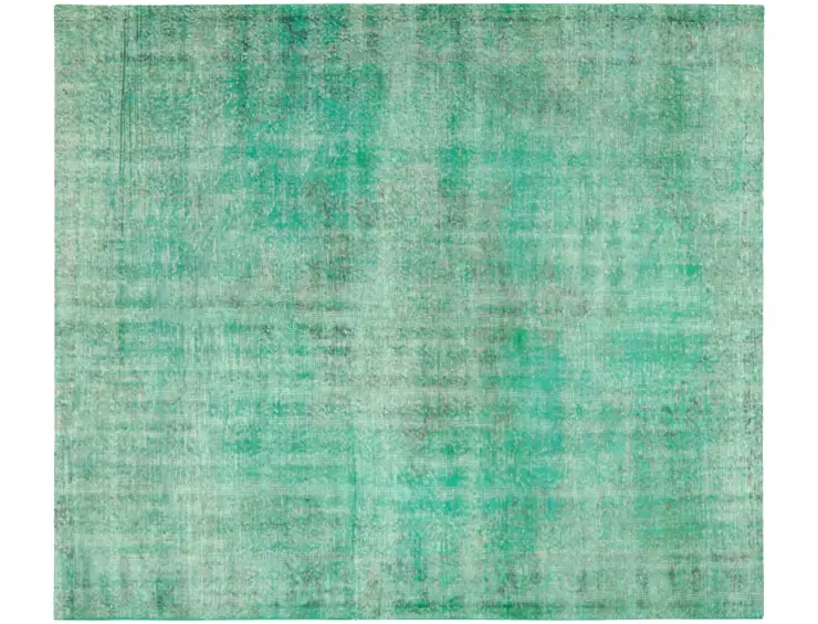 Grün Türkei Vintage Teppich 250 x 196 cm
