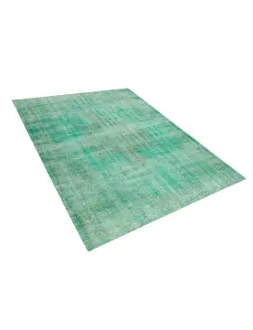 Grøn Tyrkiet Vintagetæppe 250 x 196 cm - view 2