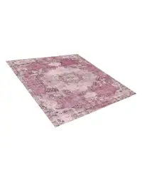 Lila Persien Vintage Teppich 222 x 222 cm - view 2