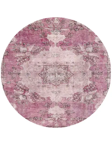 Violetti Persia vintage matot 222 x 222 cm