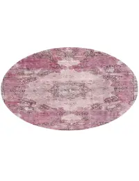 Lila Persien Vintage Teppich 222 x 222 cm - view 1