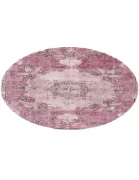 Lila Persien Vintage Teppich 222 x 222 cm - view 2