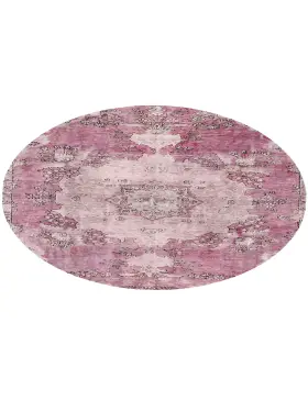 Lila Persien Vintage Teppich 222 x 222 cm - view 2