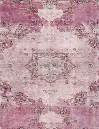 Lila Persien Vintage Teppich 290 x 222 cm - view 3