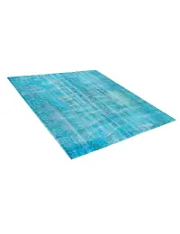 Türkis Türkei Vintage Teppich 159 x 159 cm - view 2