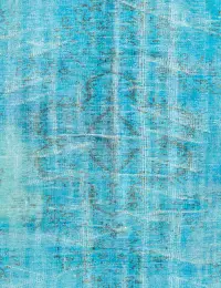 Türkis Türkei Vintage Teppich 159 x 159 cm - view 3