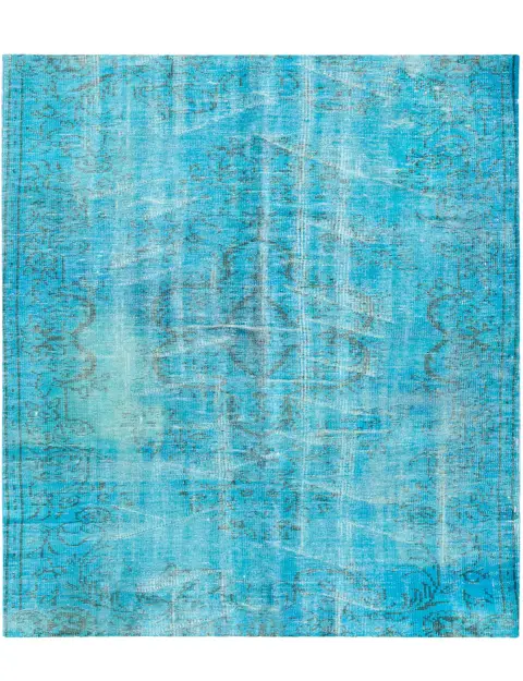 Türkis Türkei Vintage Teppich 220 x 159 cm
