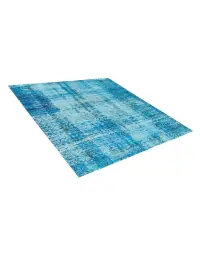Blu Turco Tappeto Vintage 142 x 142 cm - view 2