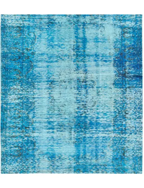 Blau Türkei Vintage Teppich 200 x 142 cm