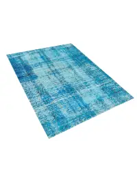 Blau Türkei Vintage Teppich 200 x 142 cm - view 2