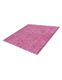 Lila Türkei Vintage Teppich 151 x 151 cm - view 1