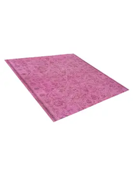 Lila Türkei Vintage Teppich 151 x 151 cm - view 2