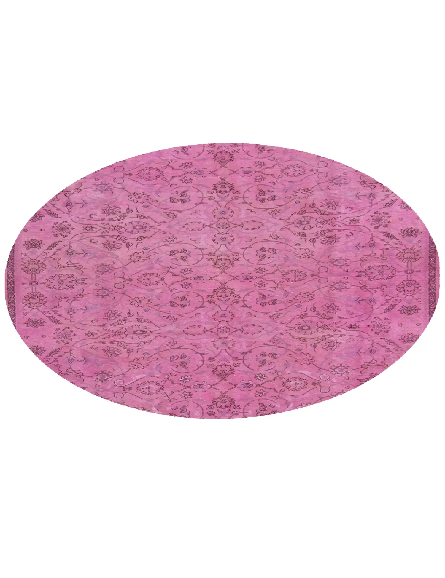  Türkei Vintage Teppich 151 x 151 cm - Einzigartiger handgefertigter Teppich
