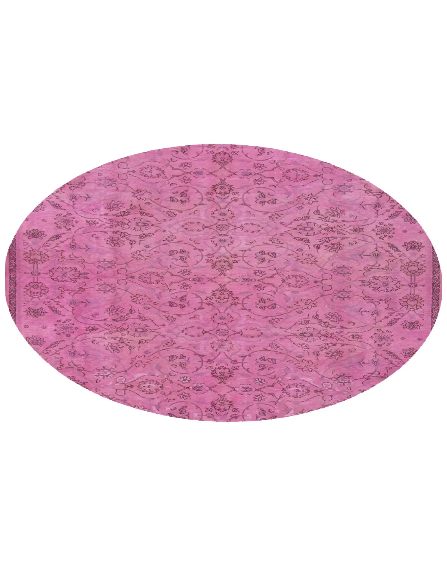  Türkei Vintage Teppich 151 x 151 cm - Einzigartiger handgefertigter Teppich