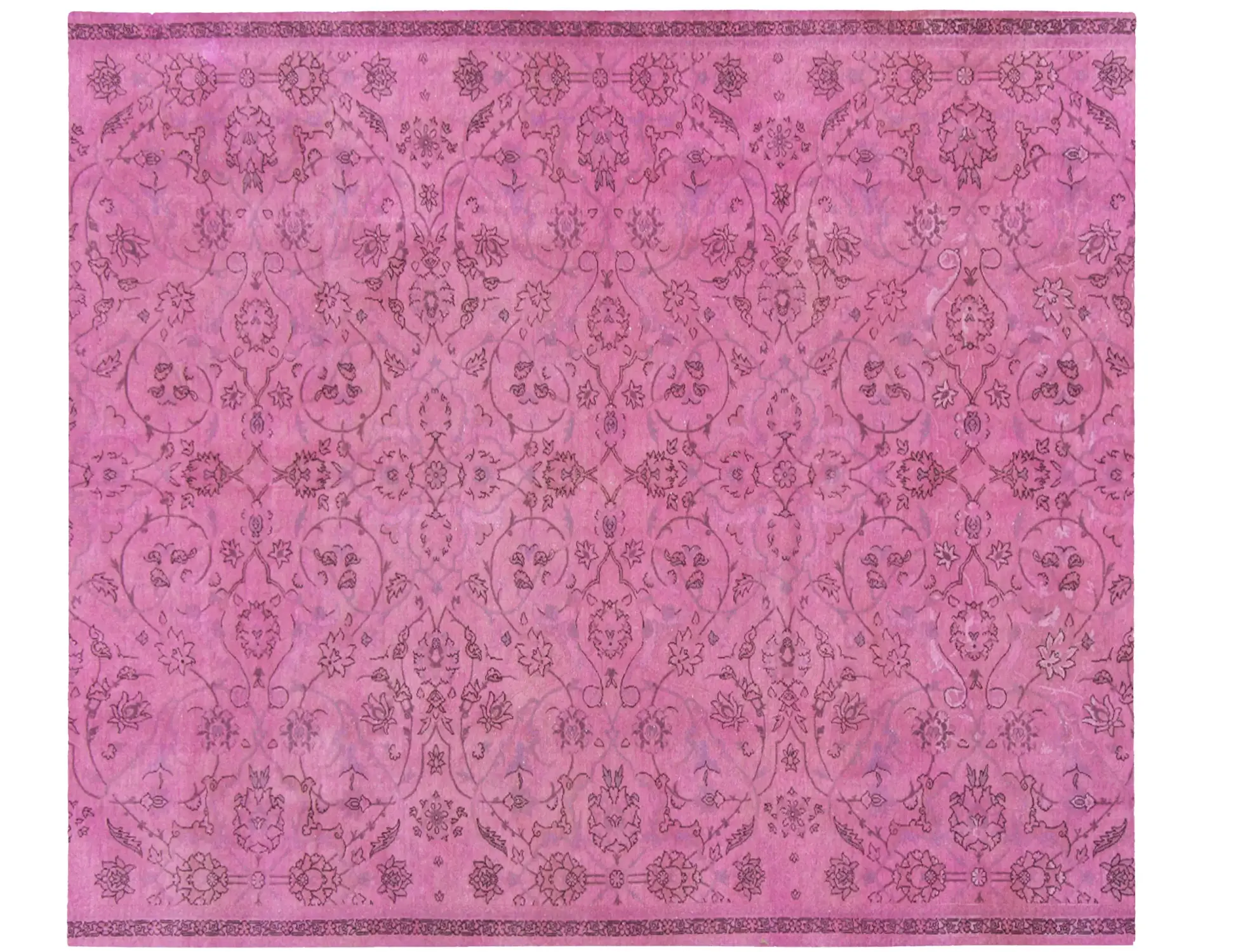 Blau Türkei Vintage Teppich 200 x 151 cm