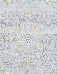 Grau Persien Persischer Vintage Teppich 200 x 200 cm - view 3
