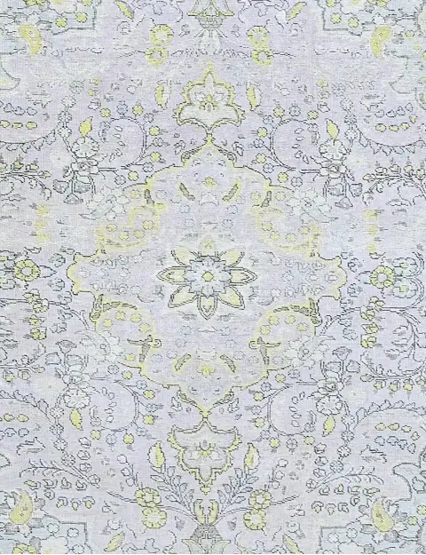 Grau Persien Persischer Vintage Teppich 200 x 200 cm - view 3