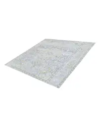 Grau Persien Persischer Vintage Teppich 200 x 200 cm - view 1