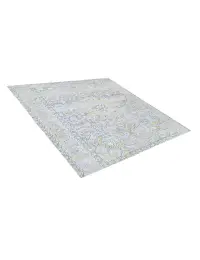 Grau Persien Persischer Vintage Teppich 200 x 200 cm - view 2