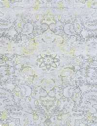 Grau Persien Persischer Vintage Teppich 200 x 200 cm - view 3