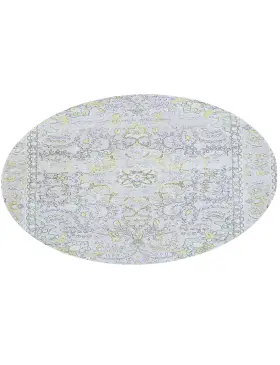 Grau Persien Persischer Vintage Teppich 200 x 200 cm - view 1