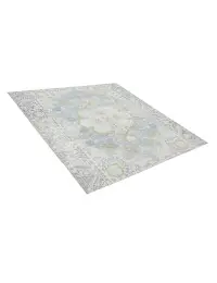 Blau Persien Persischer Vintage Teppich 194 x 194 cm - view 2