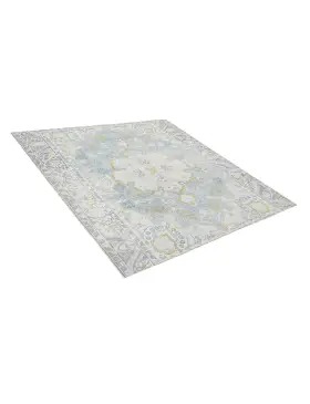 Blau Persien Persischer Vintage Teppich 194 x 194 cm - view 2