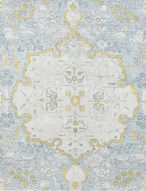 Sininen Persia Persialaiset vintage matot 194 x 194 cm - view 3
