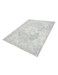 Blau Persien Persischer Vintage Teppich 250 x 194 cm - view 1