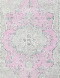 Grau Persien Persischer Vintage Teppich 196 x 196 cm - view 3
