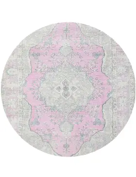 Grau Persien Persischer Vintage Teppich 196 x 196 cm