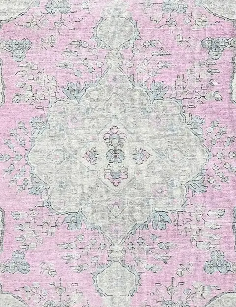 Harmaa Persia Persialaiset vintage matot 196 x 196 cm - view 3