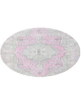 Grau Persien Persischer Vintage Teppich 196 x 196 cm - view 1