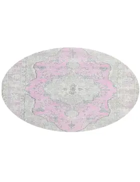 Grau Persien Persischer Vintage Teppich 196 x 196 cm - view 2