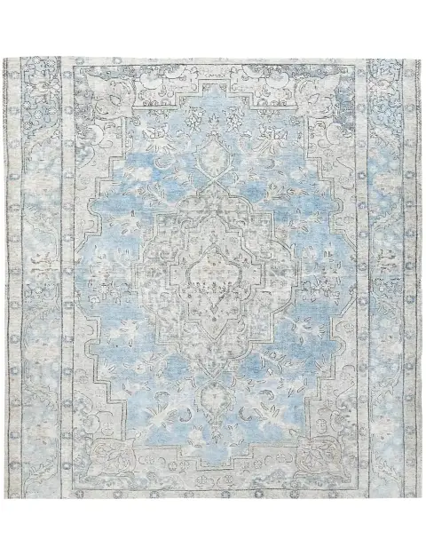 Blue Persia Persian Vintage Carpet 199 x 199 cm