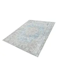 Blau Persien Persischer Vintage Teppich 250 x 199 cm - view 1