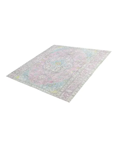 Grise Persan Tapis Persan vintage 192 x 192 cm - view 1