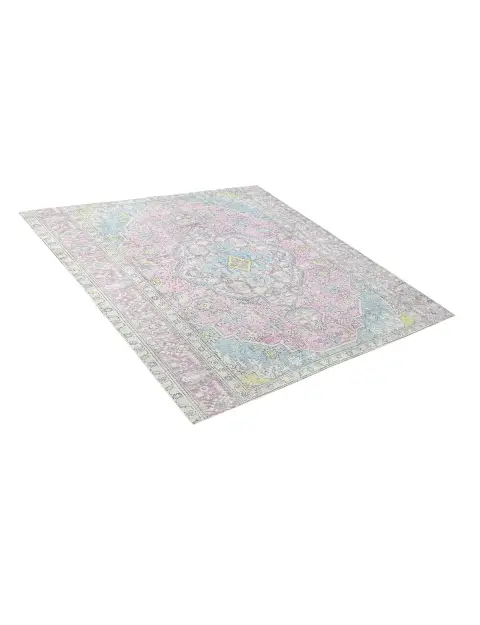 Grise Persan Tapis Persan vintage 192 x 192 cm - view 2
