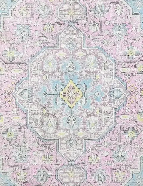 Harmaa Persia Persialaiset vintage matot 192 x 192 cm - view 3