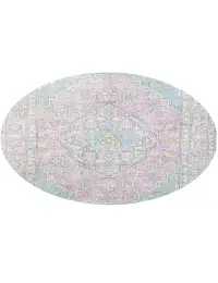 Grau Persien Persischer Vintage Teppich 192 x 192 cm - view 2