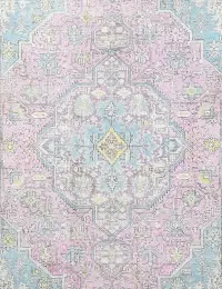 Grau Persien Persischer Vintage Teppich 250 x 192 cm - view 3