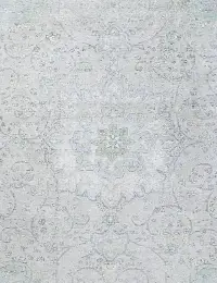 Blau Persien Persischer Vintage Teppich 244 x 244 cm - view 3