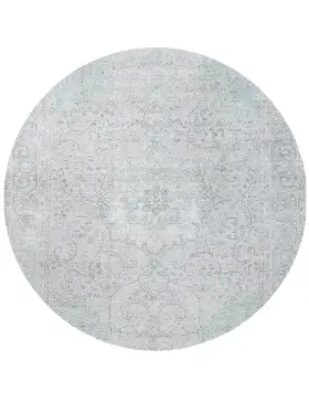 Blau Persien Persischer Vintage Teppich 244 x 244 cm