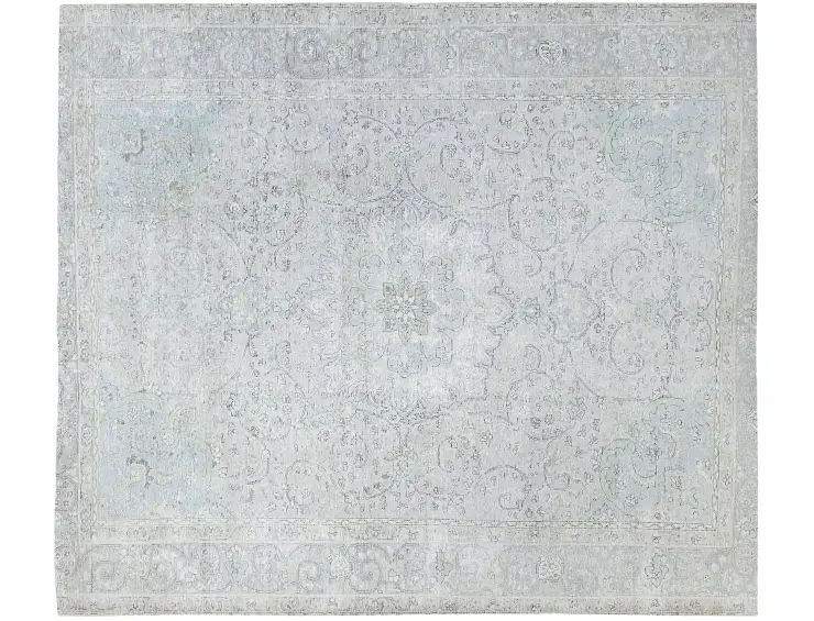 Blau Persien Persischer Vintage Teppich 300 x 244 cm