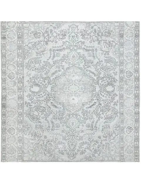 Blue Persia Persian Vintage Carpet 239 x 239 cm