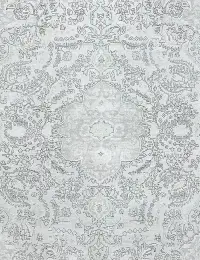 Blau Persien Persischer Vintage Teppich 239 x 239 cm - view 3