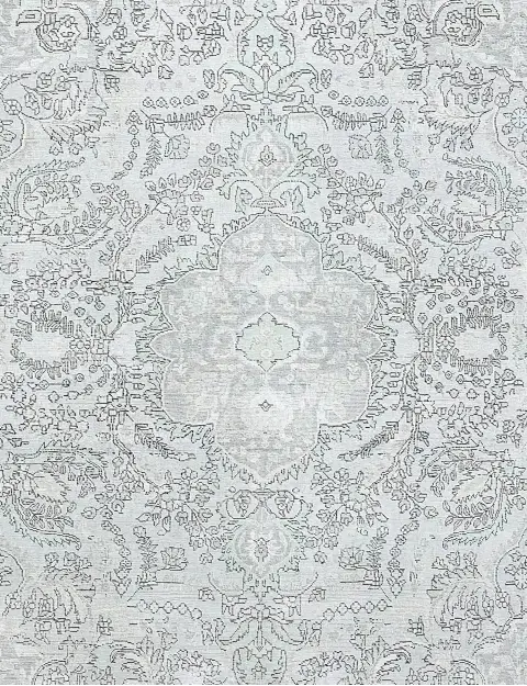 Blue Persia Persian Vintage Carpet 239 x 239 cm - view 3