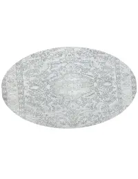 Blau Persien Persischer Vintage Teppich 239 x 239 cm - view 1